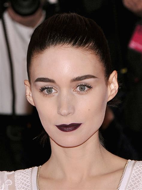 rooney mara chanel makeup|Rooney Mara hair color.